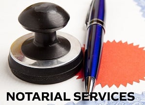 Notarial website visuals